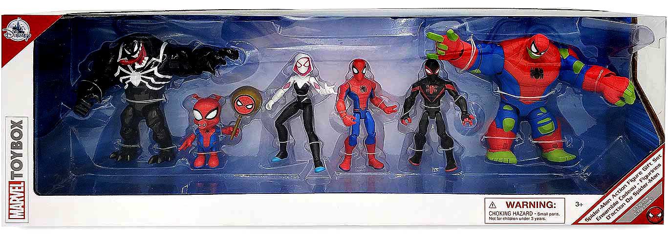 Marvel Toybox SpiderMan, SpiderHam, GhostSpider, Venom