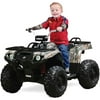 24 VOLT REAL-TREE Camo Yamaha Grizzly Battery Powered Four Wheeler Rideon - Just like Dad's!!