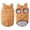 Brown, variant on Waterproof Windproof Dog Winter Coat for Small Medium Large Dogs Warm Lined Puppy Jacket for Cold Weather Lightweight Snow Coat Soft Doggie Vest
