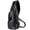 Black, variant on Men's Sling Bag Small Chest Crossbody Shoulder Bag with USB Charging Port