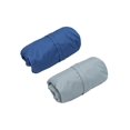thumbnail image 3 of 2pcs Cloth Diaper Wet Dry Bags Waterproof Reusable with Two Zippered Pockets Travel Beach Pool Daycare Soiled Baby Items Yoga Gym Bag for Swimsuits or Wet Clothes L2933, 3 of 5