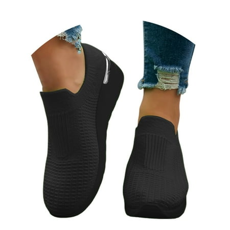 Women s Casual Heels Low Block Heel Dressy Shoes for Party & Wedding Women s Casual Shoes Breathable Knit On Platform Wedge Sneakers For Walking Outdoor Travel Daily Wear Comfortable Non Sole Women s Casual Heels Low Block Heel Dressy Shoes for Party & Wedding Women s Casual Shoes Breathable Knit On Platform Wedge Sneakers For Walking Outdoor Travel Daily Wear Comfortable Non Sole