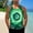 Green, variant on Men's Tank Top Tie Dye Graphic Sleeveless Beach Shirts Crew Neck Pullover Blouse for Vacation Gym Running Workout Army Green XL