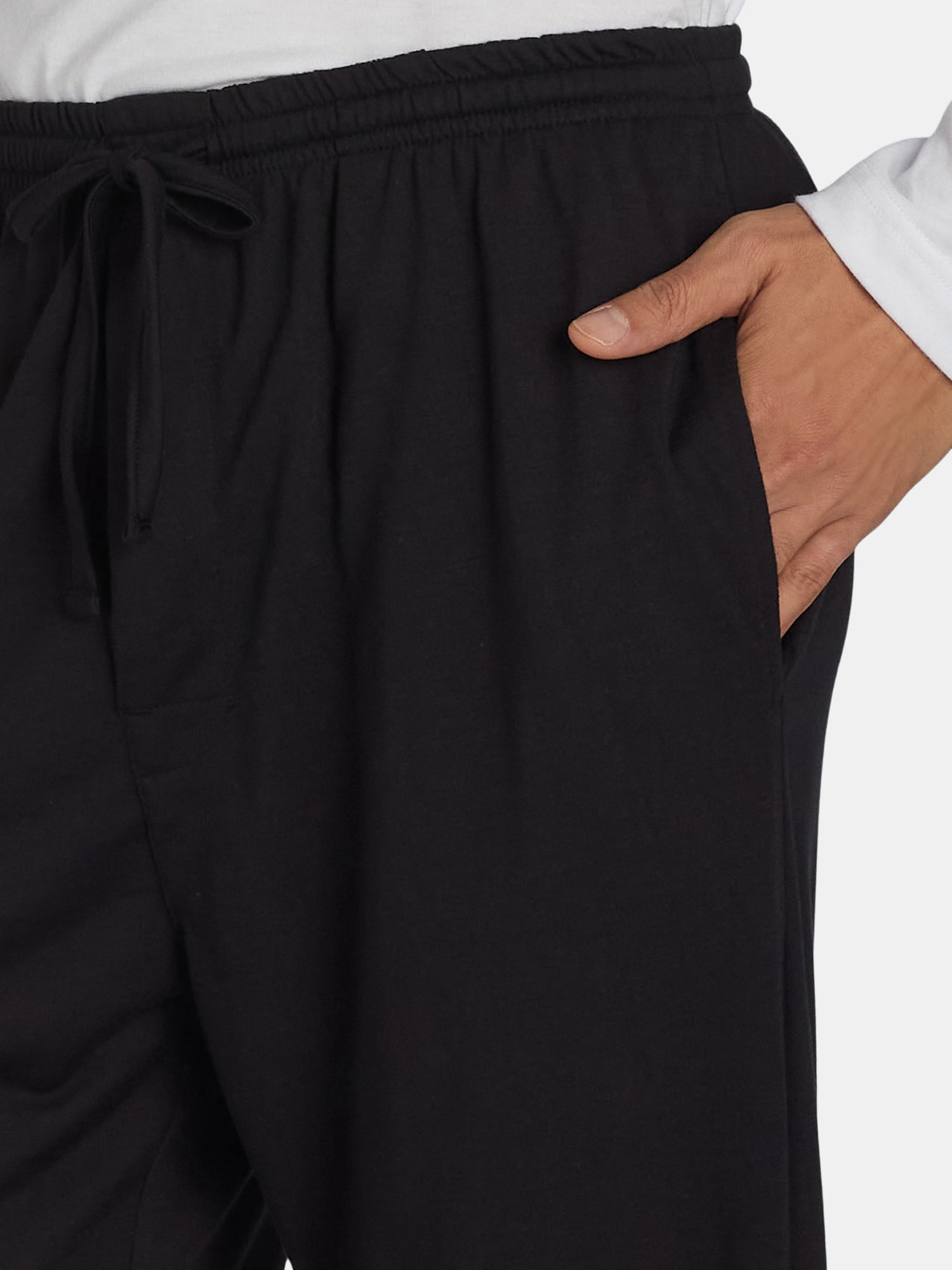 Athletic Works Men's Jersey Sleep Pants, Sizes S-XL