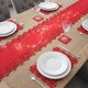 thumbnail image 2 of Snowflake Table Mats Felt Dinner Table Mats for Home 4Pcs, 2 of 4