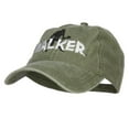 thumbnail image 2 of Halloween Walker Embroidered Washed Cap - Green OSFM, 2 of 5