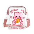 thumbnail image 1 of Bolso Bandolera Transparente PVC Correa Ajustable para Conciertos Festivales Deportivos, 1 of 9