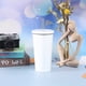 thumbnail image 2 of Inteprter Frasco de vacío de acero inoxidable, paja desmontable antideslizante, 500ml, reutilizable, lavable, para leche, café, agua, taza, suministros Cocina y Comedor Blanco Inteprter HA073675-01B, 2 of 6