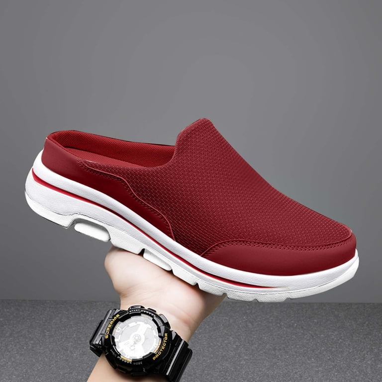 Roll Recovery Red Mesh Slip On Casual Comfort Loafer Shoes Men Sz 43EU/10M US SUPERPLUSH™ Classic Men main image 3