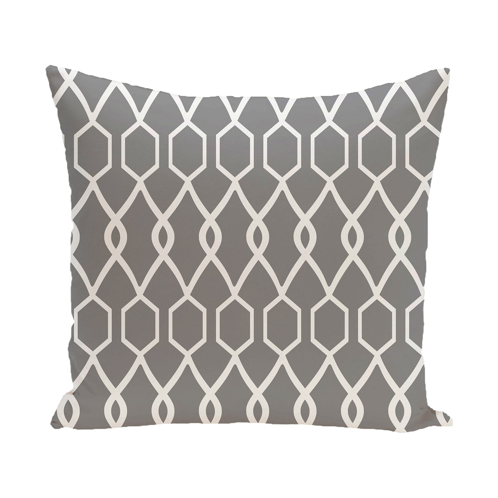 E by design Decorative Pillow Gray 