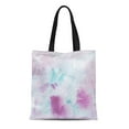 thumbnail image 1 of JSDART Sac en Toile Réutilisable Sac de Courses Mains Vives Taches Abstraites sur Blanc Bleu Violet Gris Pastel, 1 of 1