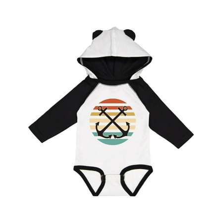

Inktastic Anchor Nautical Sailing Gift Gift Baby Boy or Baby Girl Long Sleeve Bodysuit