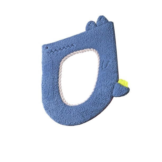 Asiento de inodoro Advancent Accesorios de hogar Calentador de invierno Cubierta de inodoro Azul oscuro