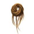 thumbnail image 3 of Hairdo Trendy-Do Hair Wrap Color R1416T Buttered Toast Up To 13"" Long Tru2Life Heat Friendly Elastic Band Synthetic Updo Hairpiece, 3 of 3