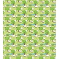 thumbnail image 3 of Farm Animal Duvet Cover Set, Cartoon with Sad Sheep in Forest with Trees and Pond, Decorative 3 Piece Bedding Set with 2 Pillow Shams, King Size, Pale Green Multicolor, by Ambesonne, 3 of 3