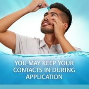 عدسات لاصقة منعشة، قطرات مريحة، دموع صناعية، إعادة ترطيب العدسات اللاصقة، 12 مل