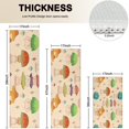 thumbnail image 4 of Red Mushroom Cartoon Light Pattern Kitchen Rugs Sets Of 3,Kitchen Runner Rugs Non Skid Washable,Decorative Kitchen Floor Mats for Kitchen,Sink,Laundry,17"x30"+ 17"x47" + 17"x59", 4 of 6