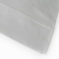 thumbnail image 2 of Melange Home 400 Thead Count Pleated Cotton Sheet Set Extra Pillowcases 4 PIECES TWIN SHEET SET - LIGHT GREY, 2 of 5