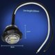 thumbnail image 2 of 20X LED Marker Lights Side Lights Lighting,LED Side Marker Lights Position Indicators White 12V Waterproof LED Side Lights for Truck Trailer Lorry Bus, 2 of 5