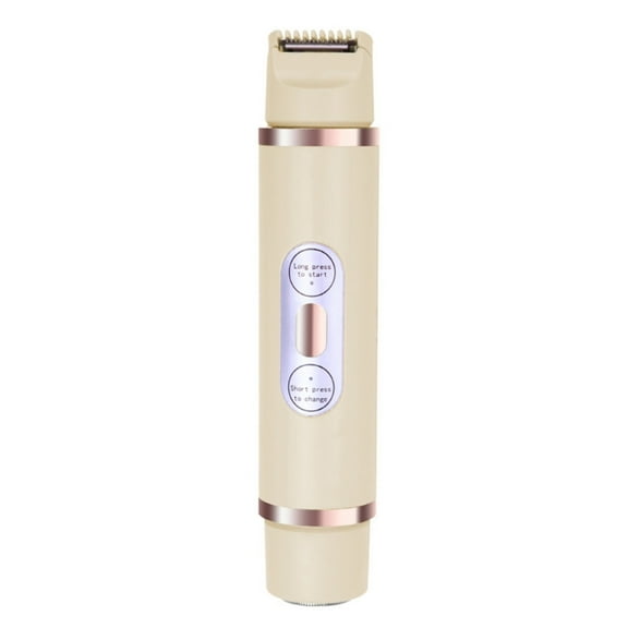 ZPAQI Electric Bikini Trimmer Women 2 in1 Electric Lady Clippers Pubic Hair Groomer