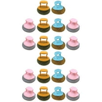 2 Pieces Washing Brush Scrubber for Kitchen Dish Floor Cleaner Pot Scrubbers Wire