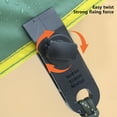 thumbnail image 4 of Yaoyar 10pcs Tarp Clips Clamps Heavy Duty Lock Grip with Bungee Cords, Shark Shade Backdrop Cloth Tent Large Clip Hook Accessories for Garden Outdoor Pool Tarp Tie Downs Canvas Solar Cover RV Awning, 4 of 8