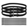thumbnail image 6 of WEUVEB 10Pcs Adjustable Black Necktie Extender with Elastic Band for Men, 6 of 8