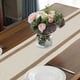 thumbnail image 4 of Camino de mesa de macramé beige con borlas, camino de mesa de empalme de algodón y lino, mantel rústico para mesa de comedor, 30x180cm, 4 of 7