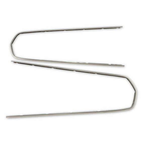 Scott Drake C7ZZ-6520970-1 1967 Deluxe Door Panel Molding Pair