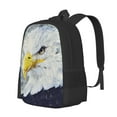thumbnail image 2 of XMXT Travel Laptop Backpack for School Work, Oil Painting Eagle Pattern Large Capacity Bookbag Travel Bag Backpacks for Women Men, 2 of 9
