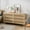 Natural-59.06", variant on Dasun 51.18"6-Drawers Rattan Storage Cabinet Rattan Drawer with White Drawer Slides,for Bedroom,Living Room,Black