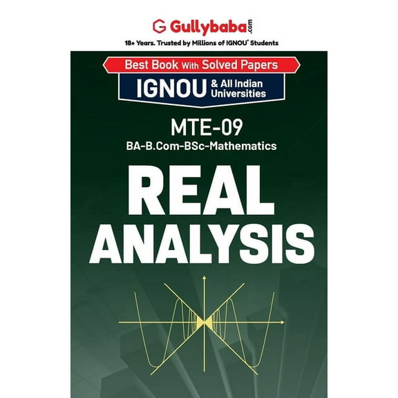 MTE-09 Real Analysis, (Paperback)