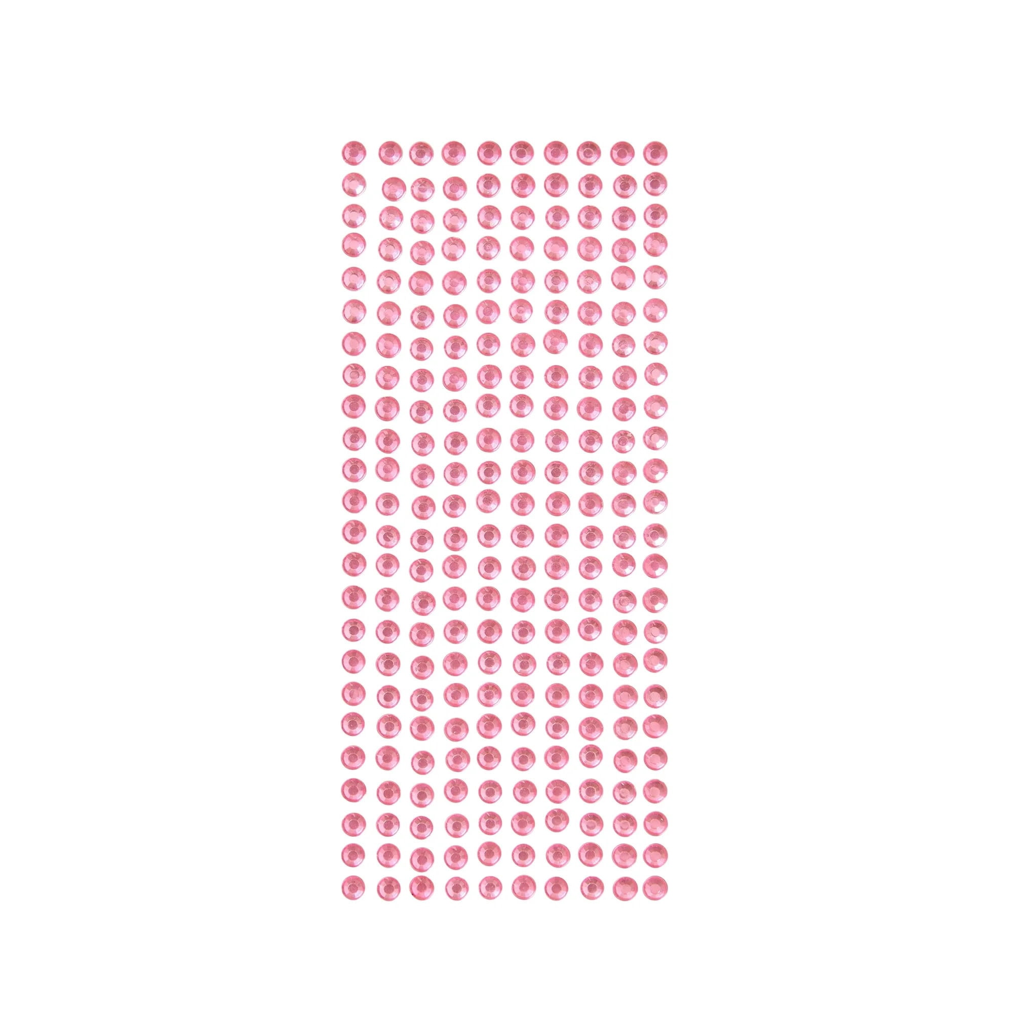 Hello Hobby Accessories Adhesive Gems Light Pink, 240 piece