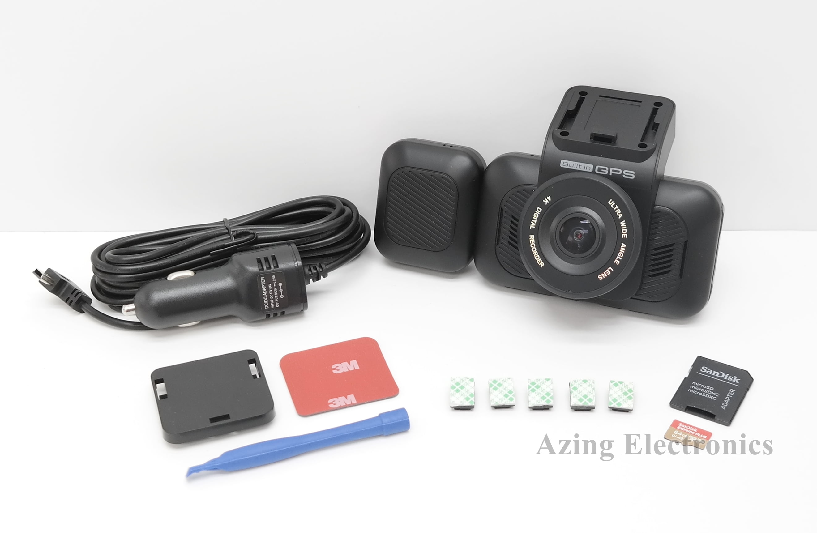 PreOwned Rexing V5C Plus 4K Front+Cabin Dash Cam 3" LCD Screen Black