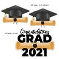 thumbnail image 5 of Graduation Flair Yard Sign Set, Graduation Yard Decorations 11 Piece Set, 18924, 5 of 7