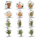 thumbnail image 1 of Juego de moldes para galletas con forma de dinosaurio de dibujos animados, moldes para galletas para el día de San Valentín y Acción de Gracias, herramientas para hornear, 1 of 6