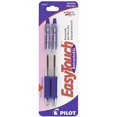 thumbnail image 1 of PILOT EasyTouch Bolígrafos retráctiles, punta media, tinta azul, paquete de 2 (32261), 1 of 3