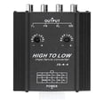 thumbnail image 1 of Audio Converter, Vehicle Amplifier Converter High To Low 4 Channel Anti Interference 12V High Fidelity  for Car, 1 of 7