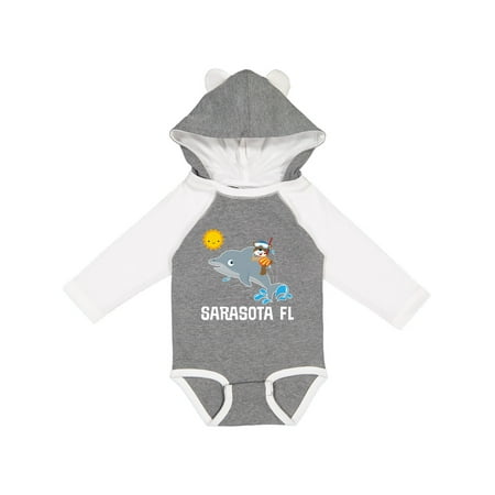 

Inktastic Sarasota Florida Vacation Gift Baby Boy or Baby Girl Long Sleeve Bodysuit