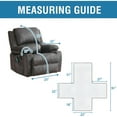 thumbnail image 2 of AUQ 2026 New Recliner Chair Covers,Recliner Covers,100% Waterproof Power Lift Recliner Cover for Recliner Chair Power Lift Recliner Slipcover with Pocket&Non-Slip Furniture Protector (Khaki), 2 of 7