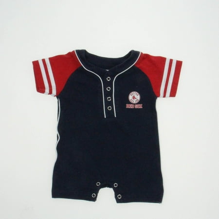 

Pre-owned Genuine Merchandise Boys Navy | Red Romper size: 12 Months