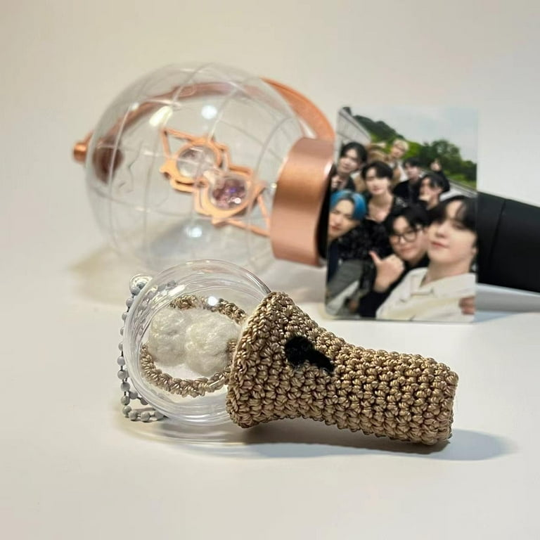 HABETI ATEEZ Light Stick Ver2 Handmade Crochet Keychain - Walmart.com
