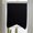 Black, variant on Window Blinds Cordless No Drill Cut to Size Clip On Stick On Self Adhesive Temporary Blinds Pleated Paper Blinds for Windows Doors Shades for Home Nursery Bedroom Kitchen Bathroom,35*59 in.