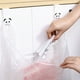 thumbnail image 4 of Gancho para bolsas de basura sin agujeros | Colgador para puerta de armario sin taladro | Organizador de bolsas de plástico para guardar cosas en el armario de la cocina | Paquete de 2 ganchos mul, 4 of 5