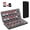 Black, variant on Skycase Switch Game Case for Nintendo Switch with Mirco SD Cards Holder, Portable Switch Game Card Case with 24 Game Card Slots & 24 Micro SD Card Slots, Hard Shell, Soft Silicone Lining (Blue)