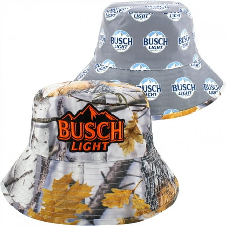 Busch Light Realtree Camo Reversible Bucket Hat
