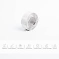 thumbnail image 4 of Thermal Printing Label Paper Roll with 4 Patterns for Q30 Label Maker Thermal Printer for Printing Adhesive Tag Waterproof Tear Resistant Oil-Proof Barcode Price Name Blank 14mm*40mm, 4 of 8