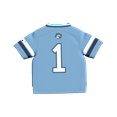 thumbnail image 3 of Infant GameDay Greats #1 Carolina Blue North Carolina Tar Heels Lightweight Collegiate Football Fashion Jersey, 3 of 4