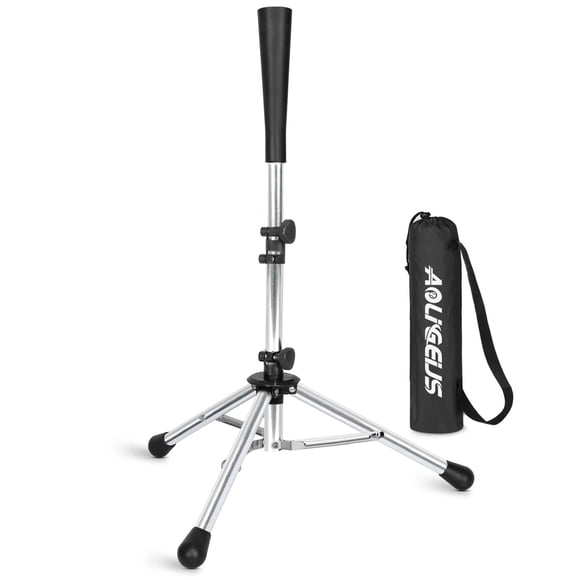 Soporte portátil ajustable para tee de bateo de béisbol AOLIGEIJS