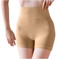 thumbnail image 2 of YWDJ Shaping Panties Underwear for Women Breathable Lightweight High Waist No Show Thin High Waist Pants Sports Shaping Breathable Body Lifting Buttocks Pure Cotton Pants Fitness Pants Beige XL, 2 of 7